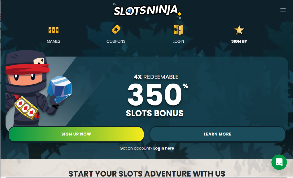 Slots Ninja Casino Free Spins