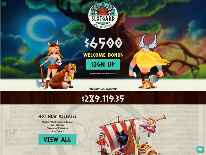 SlotGard Casino Login