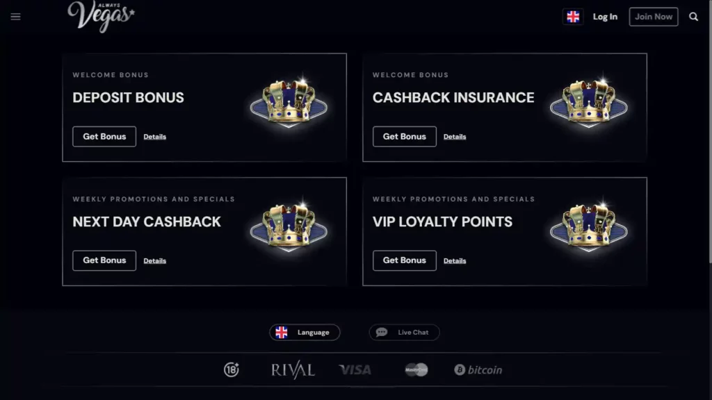 Always Vegas Casino Login