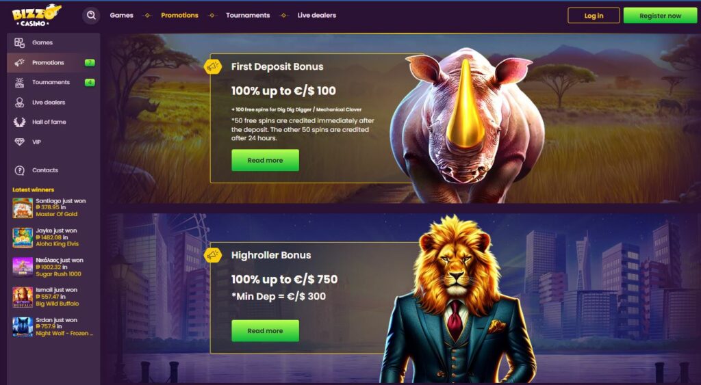 Bizzo Casino Review